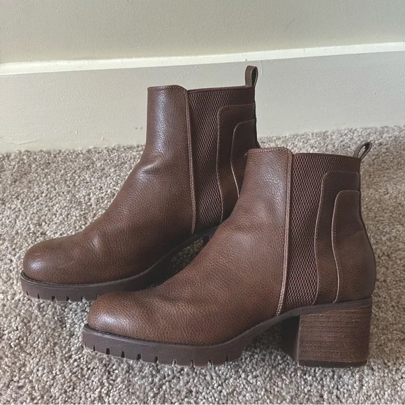 MIA Shoes Brown Mia Colton Ankle Booties W Size Poshmark